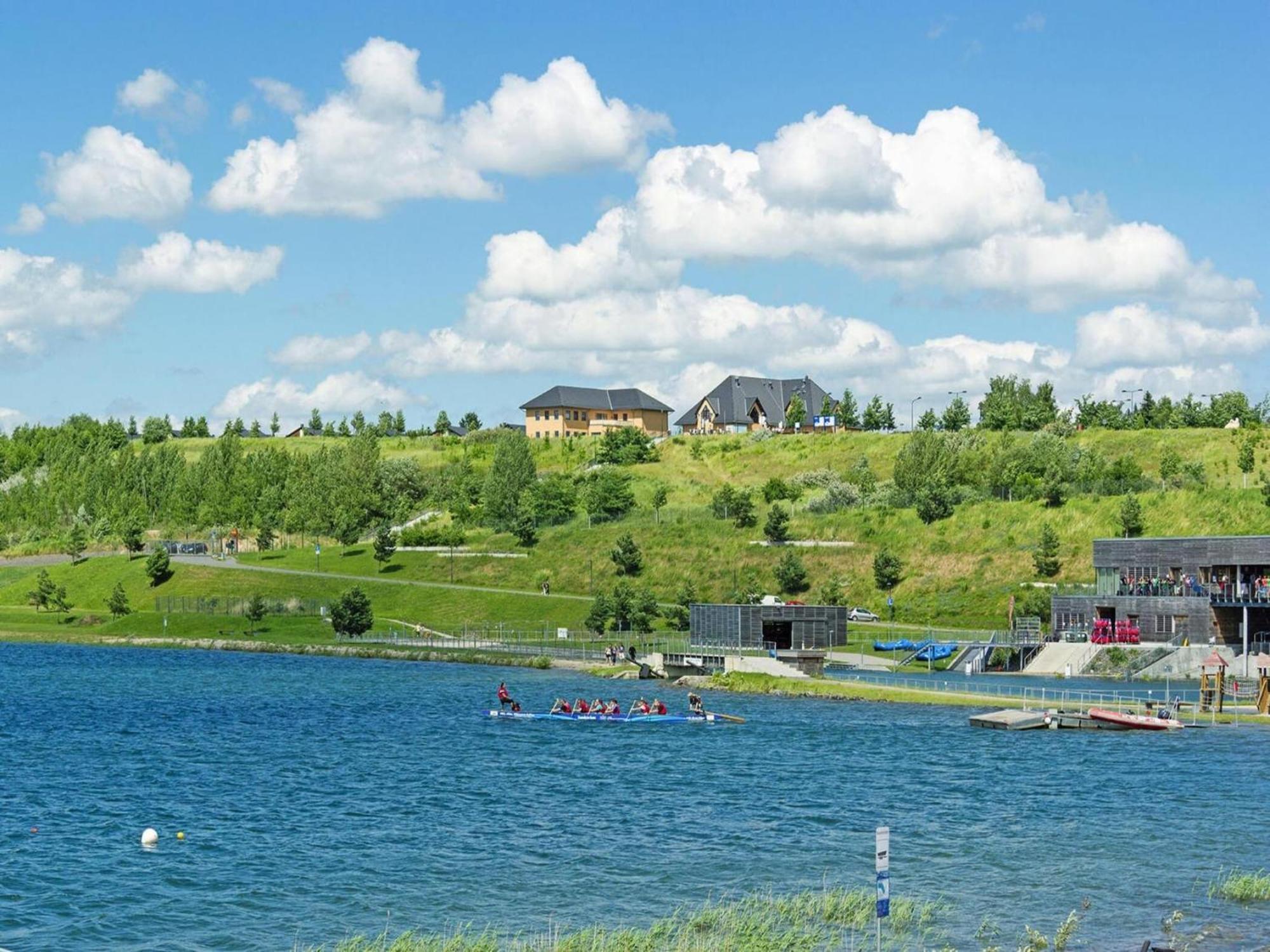 Lakeside Park Auenhain At The Markkleeberger Lake In มาร์คเคลแบร์ก ภายนอก รูปภาพ